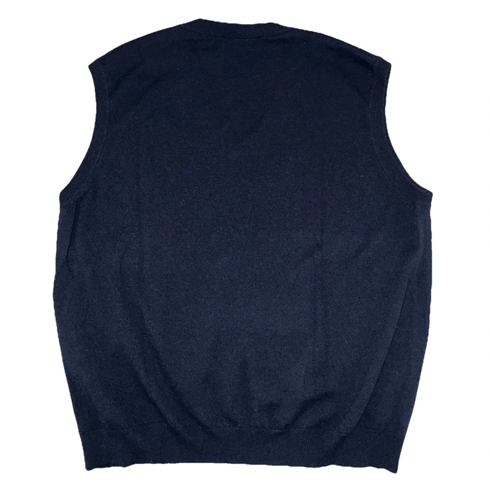 Gucci Shirt Men's 17.5 Blue Striped‎ And Vest 3XL Navy Wool Uniform Slim Fit NEW
